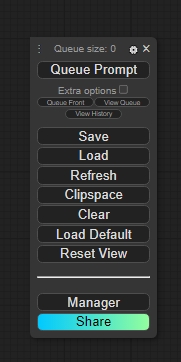 menu w workflow